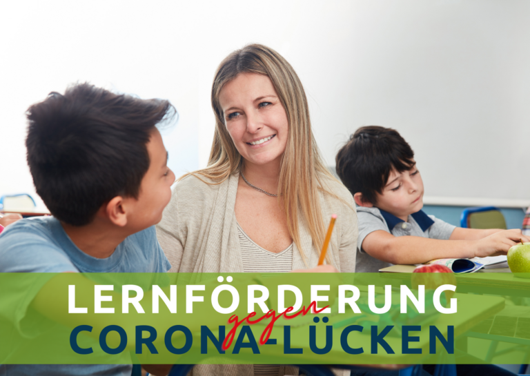 Lernförderung gegen Corona-Lücken