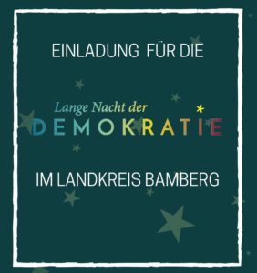 Read more about the article Lange Nacht der Demokratie am 2. Oktober 2021