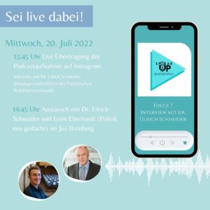 Read more about the article Dr. Ulrich Schneider im Jugendpodcast SPEAK UP